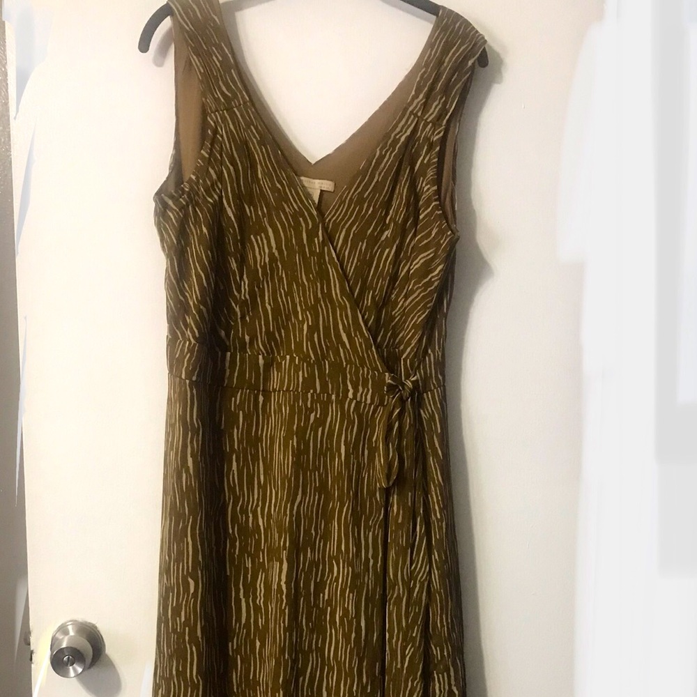 Brown tones dress